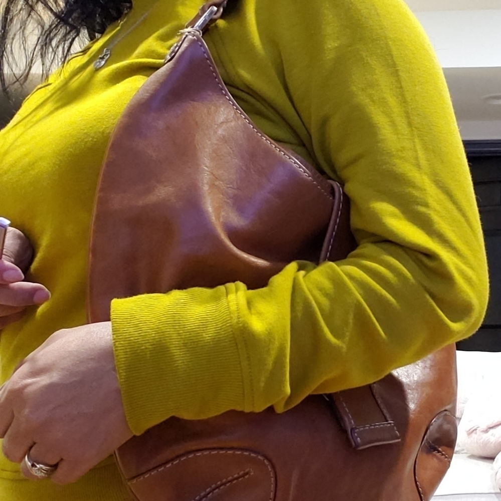 Michael kors brown leather bag - Picture 4 of 17